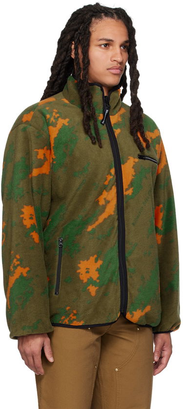 Jakke BILLIONAIRE BOYS CLUB Billionaire Boys Club Camouflage Reversible Fleece Jacket Grøn | B23115, 1