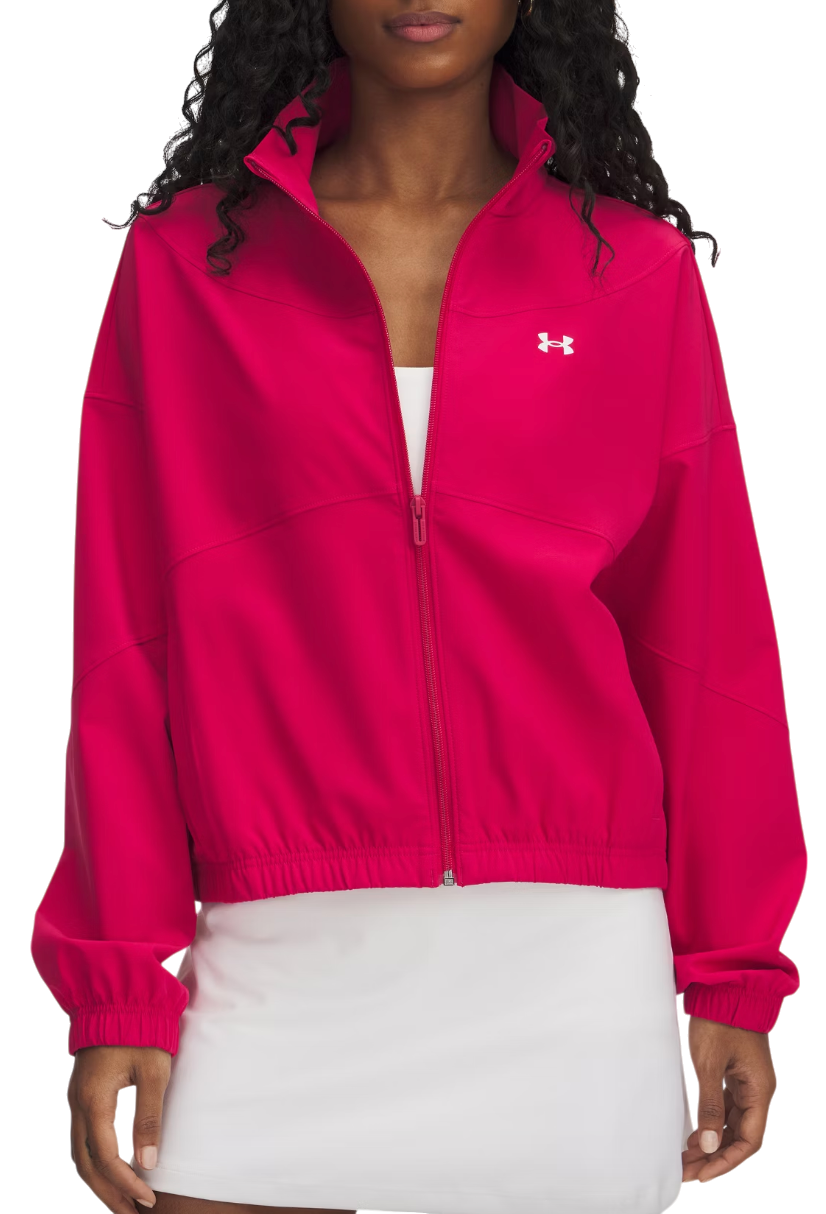 Jakke Under Armour Under Armour UA Rival Woven Jacket Lyserød | 1389631-681