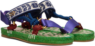 Tilbehør Valentino Valentino Garavani Lake Powell Rope Sandals Grøn | 6W0S0LZ5PNB, 3