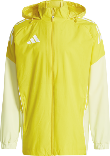 Vindjakke adidas Performance adidas TIRO25C All-Weather Hooded Jacket Gul | ji8958, 1
