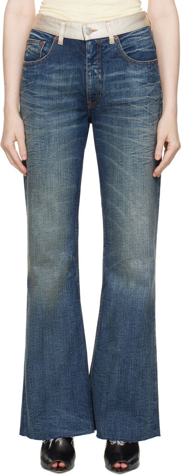 Jeans Maison Margiela MM6 Maison Margiela Bootcut Jeans Blå | S62LB0188 M30016, 0
