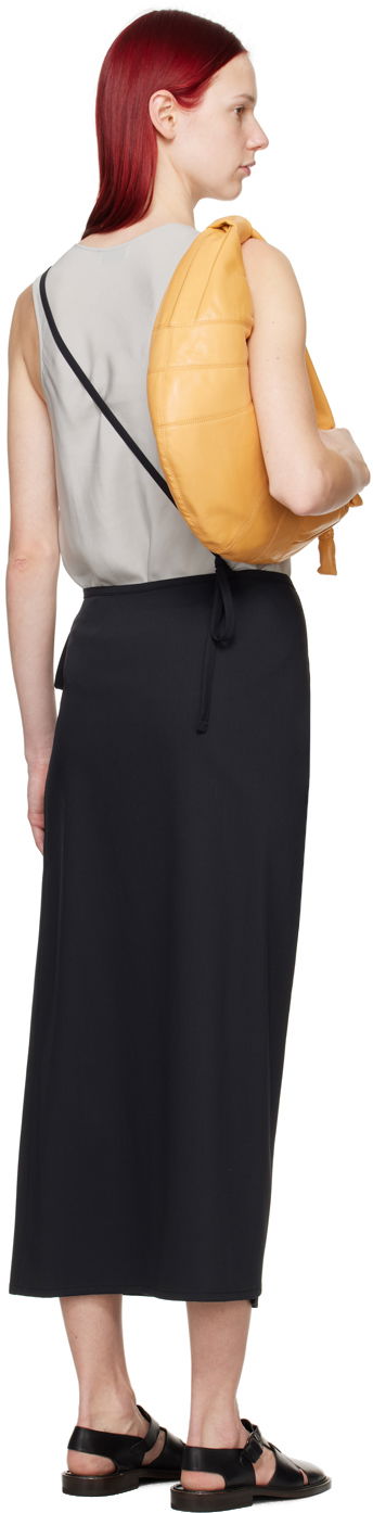 Håndtaske LEMAIRE Lemaire Midi Wrap Skirt Gul | SK1028 LF1210, 2