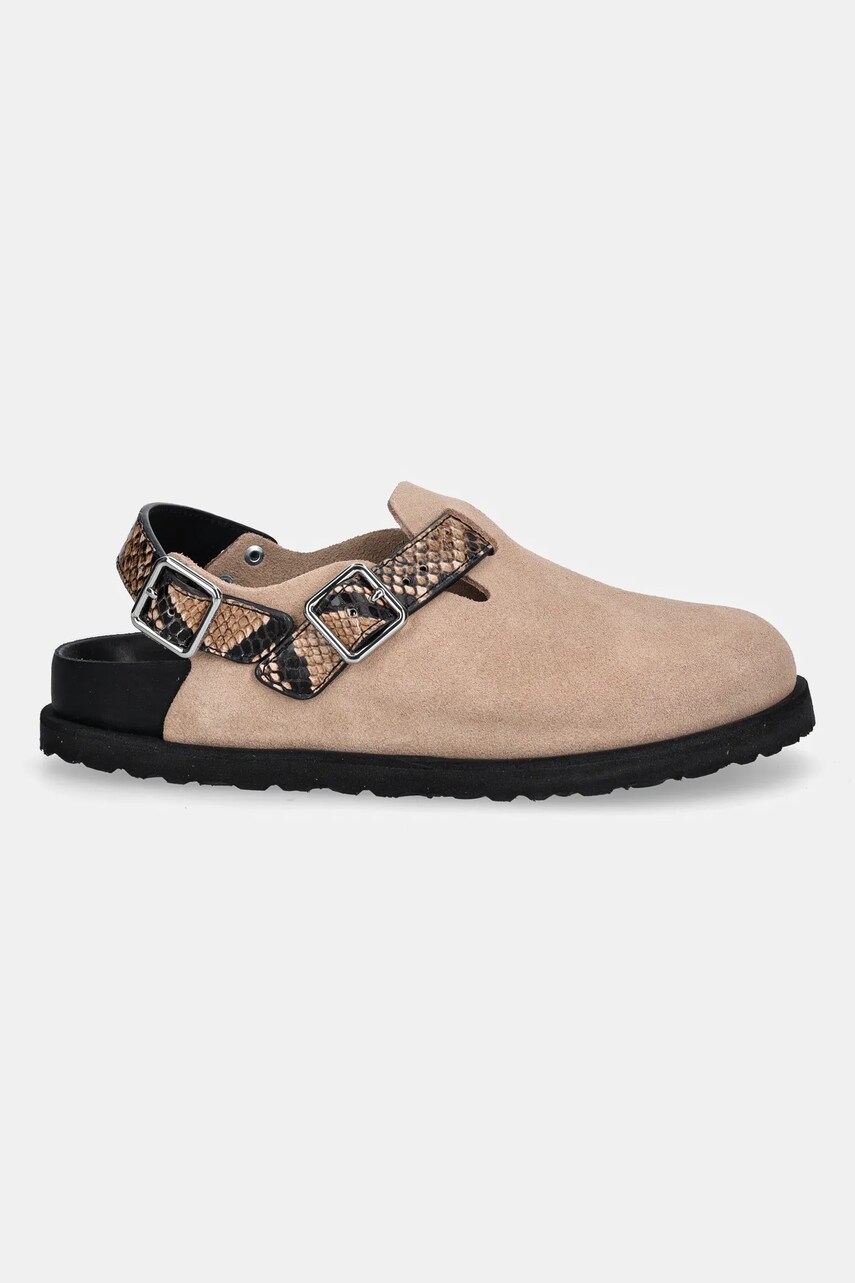 Sneakers og sko Birkenstock 1774 Tokio EXQ LE Suede Sandals Beige | 1030012, 1