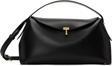 Håndtaske TOTEME TOTEME T-Lock Top Handle Bag Sort | 234-WLGBG417-LE0025, 0