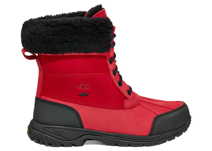 Tøj UGG Butte Samba Red Black Rød | 1130809-SRBCK