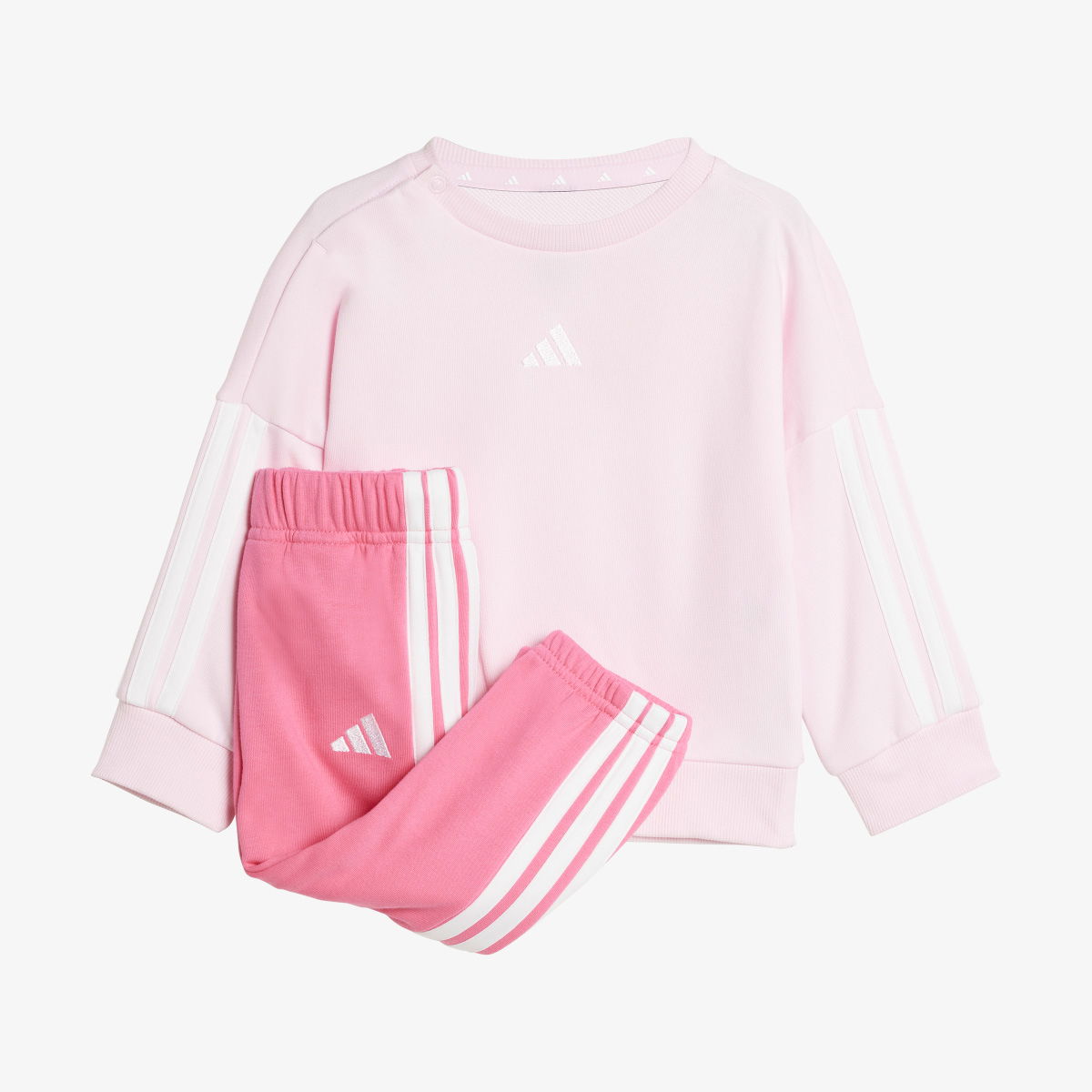 Træningsdragt adidas Performance Essentials Joggers Set Lyserød | JV9853, 1