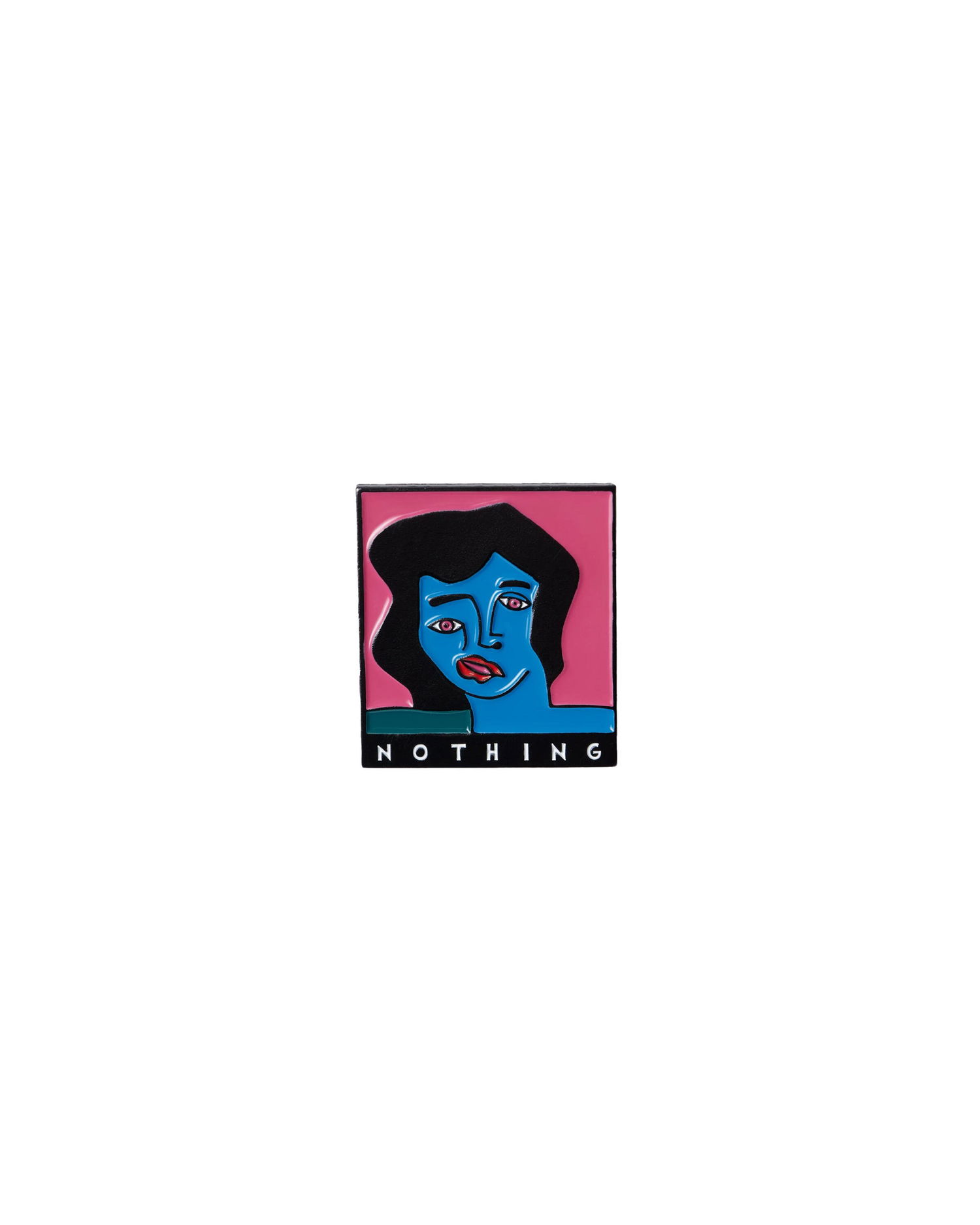 Stift By Parra Parra Nothing face enamel pin Flerfarvet | 54395, 0
