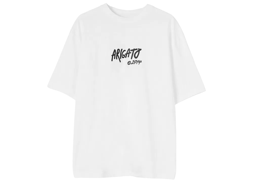 T-shirt AXEL ARIGATO Arigato Tag T-Shirt Hvid | A1152001, 0