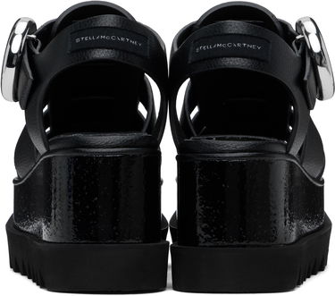 Sneakers og sko Stella McCartney Elyse Platform Heeled Sandals Sort | 810503AP0AV0, 1