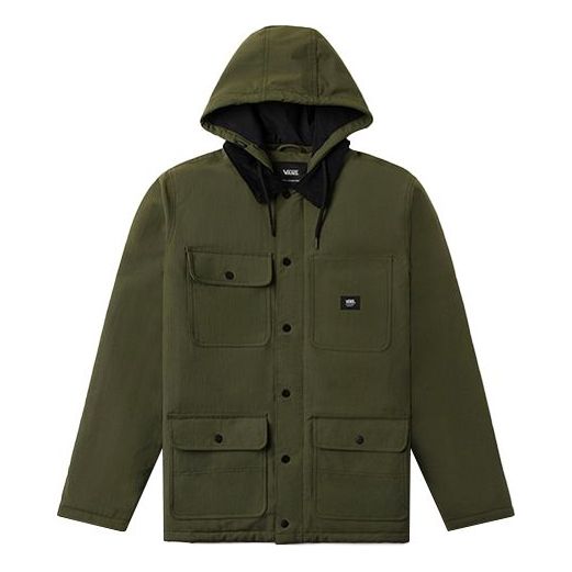 Parka Vans Men's Drill Chore Coat Grøn | VN0A45APKCZ, 0