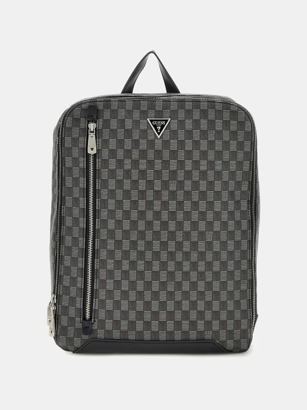 Taljetaske GUESS Torino Laptop Bag With All-Over Print Grå | HMJESEP4161, 0