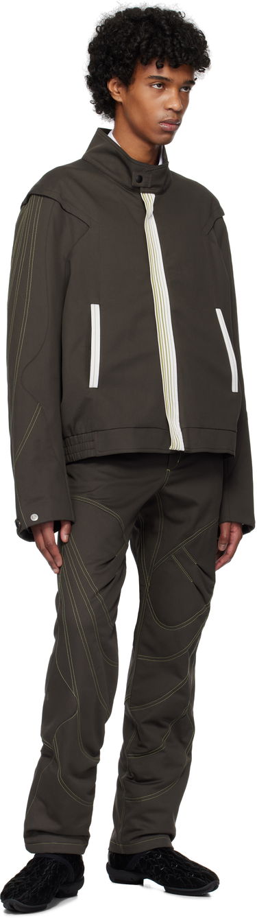 Bukser KIKO KOSTADINOV Kiko Kostadinov Solix Zip Trousers Grøn | KKSS25T03-11, 3