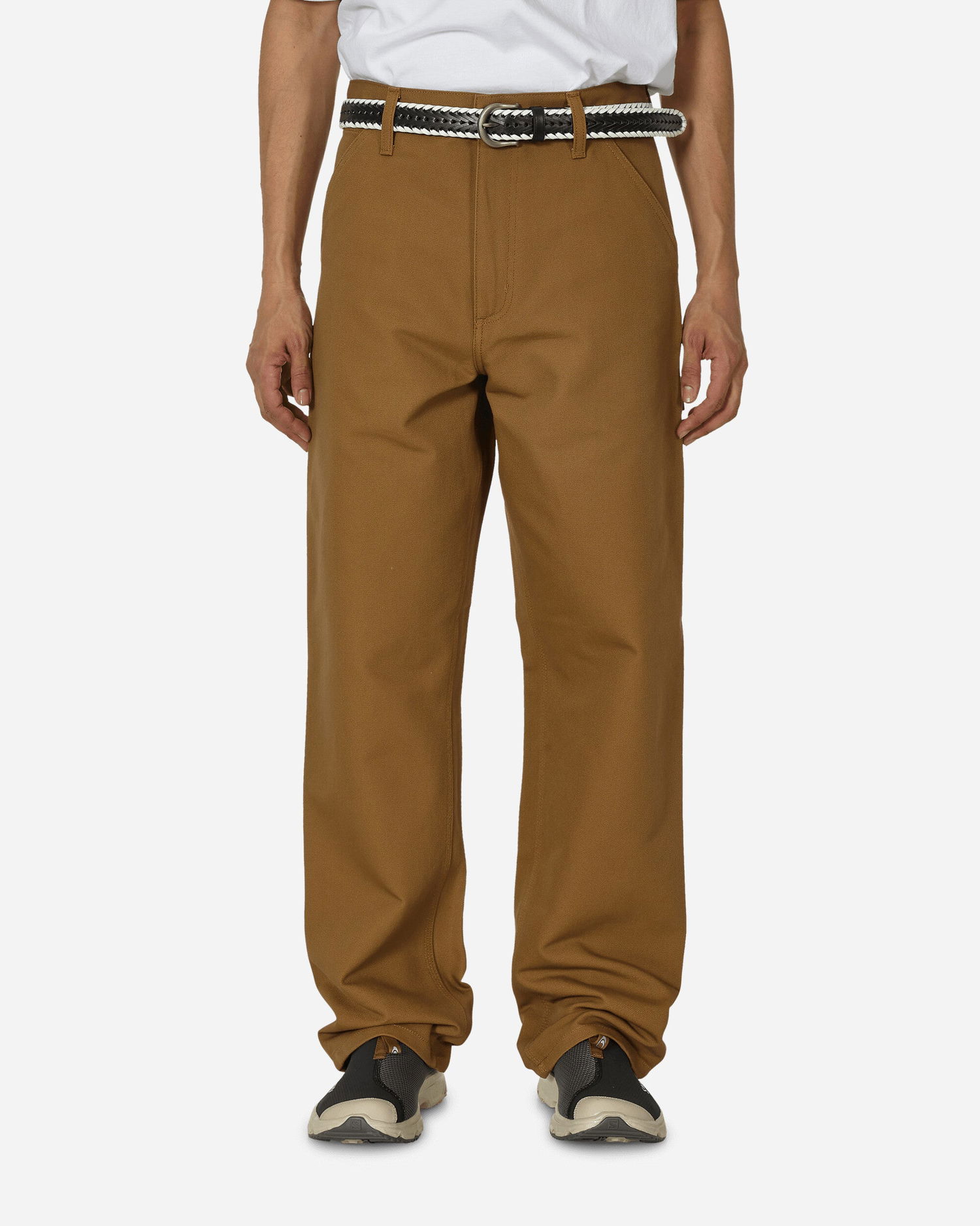 Bukser Carhartt WIP Single Knee Pants Brun | I031497 0132, 0