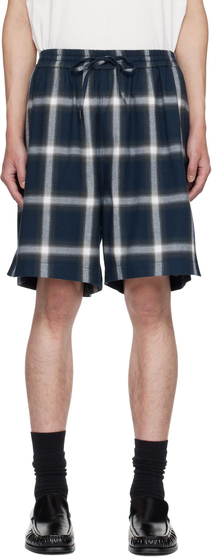 Shorts Acne Studios Plaid Drawstring Shorts Flerfarvet | BE0194-