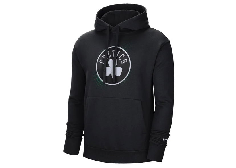 Sweatshirt Nike Boston Celtics Hoodie Black Sort | DH9291-010