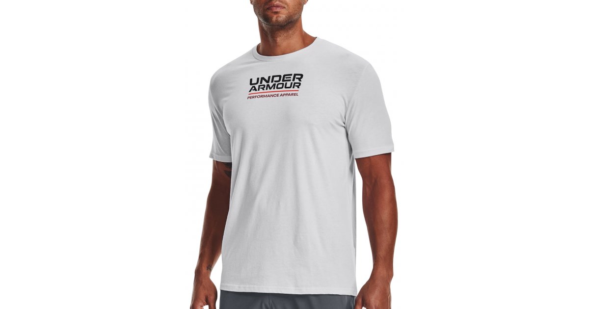 T-shirt Under Armour Tee Multicolor Box Logo Hvid | 1370529-014, 1