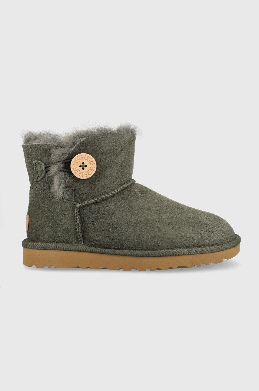 Sneakers og sko UGG Mini Bailey Button II Boots Grøn | 1016422.FRSN, 0