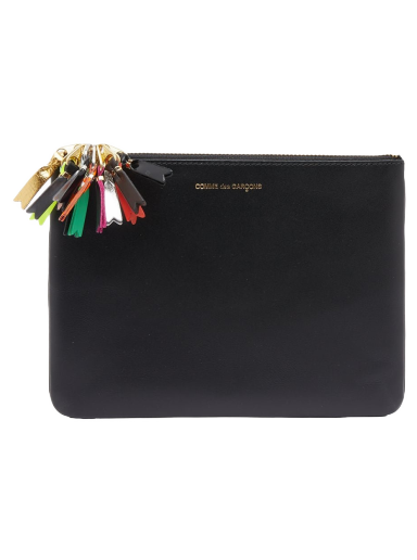 Tegnebog Comme des Garçons Zipper Pull Wallet Black Sort | SA5100ZP