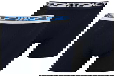 Boksere Puma Multi Logo 2-pack Boxers Sort | 701221416-002, 0