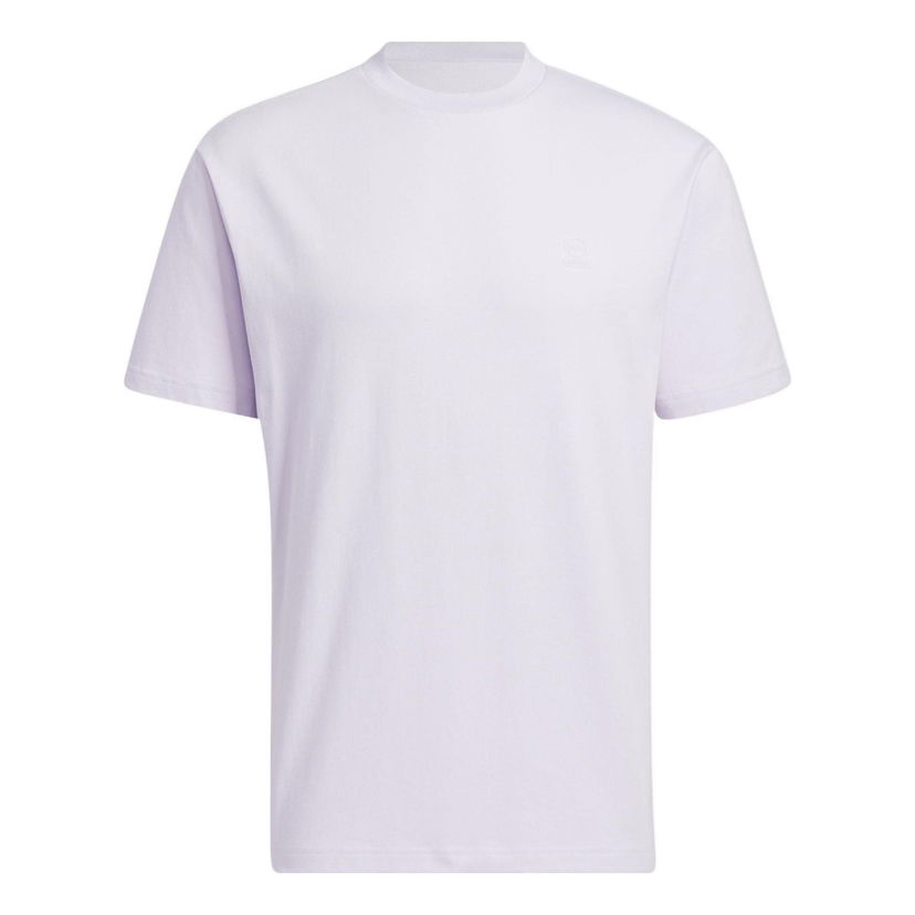 T-shirt adidas Originals Round Neck Sports T-Shirt Lilla | HS6817