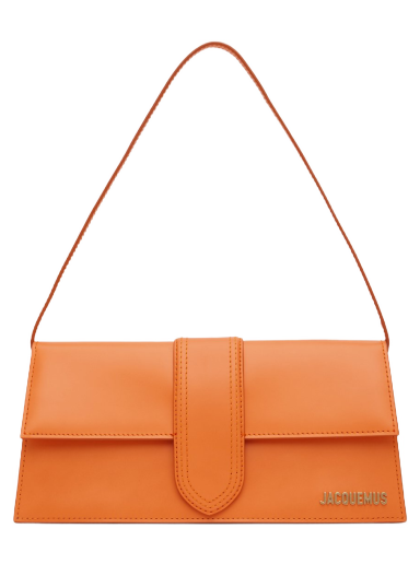 Skuldertaske Jacquemus Le Raphia 'Le Bambino Long' Bag Orange | 221BA013-3100