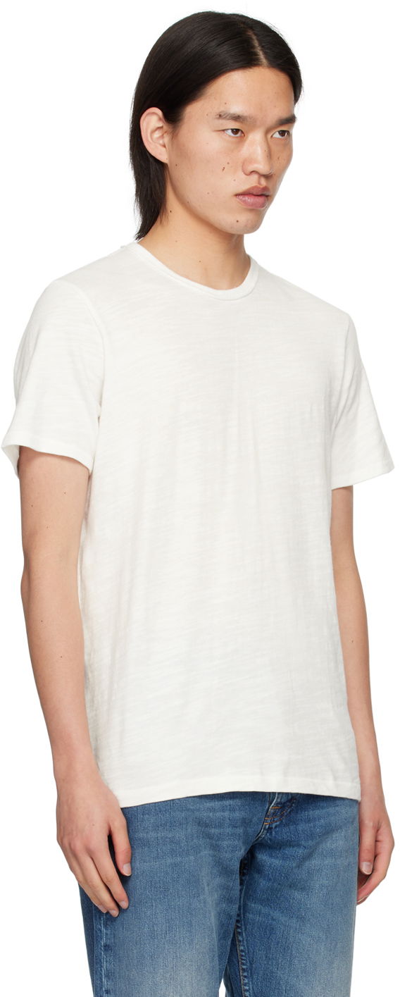 T-shirt rag & bone Rag & Bone Men's Crew Neck T-Shirt Hvid | M000T046G, 1