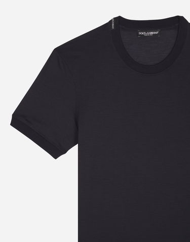 T-shirt Dolce & Gabbana T-shirt M/corta Giro Grå | G8RG0TFU75FS8282, 2