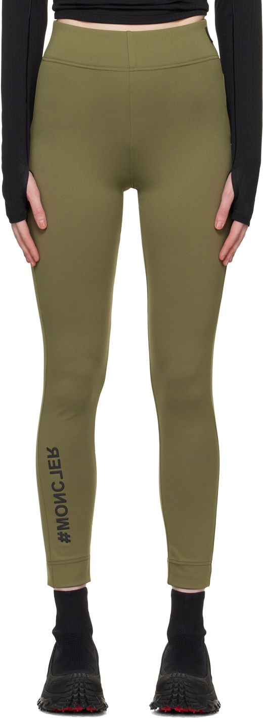 Leggings Moncler Breathable Leggings Grøn | J10988H00003829H7