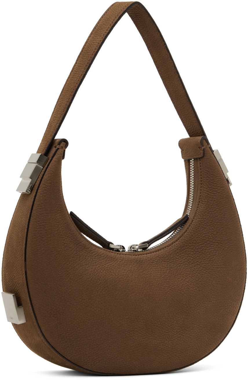Håndtaske OSOI Mini Pebble Leather Shoulder Bag Brun | 24FWB030101048, 1