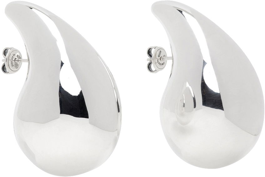 Øreringe Bottega Veneta Large Drop Earrings Metalisk | 720038 V5070, 1