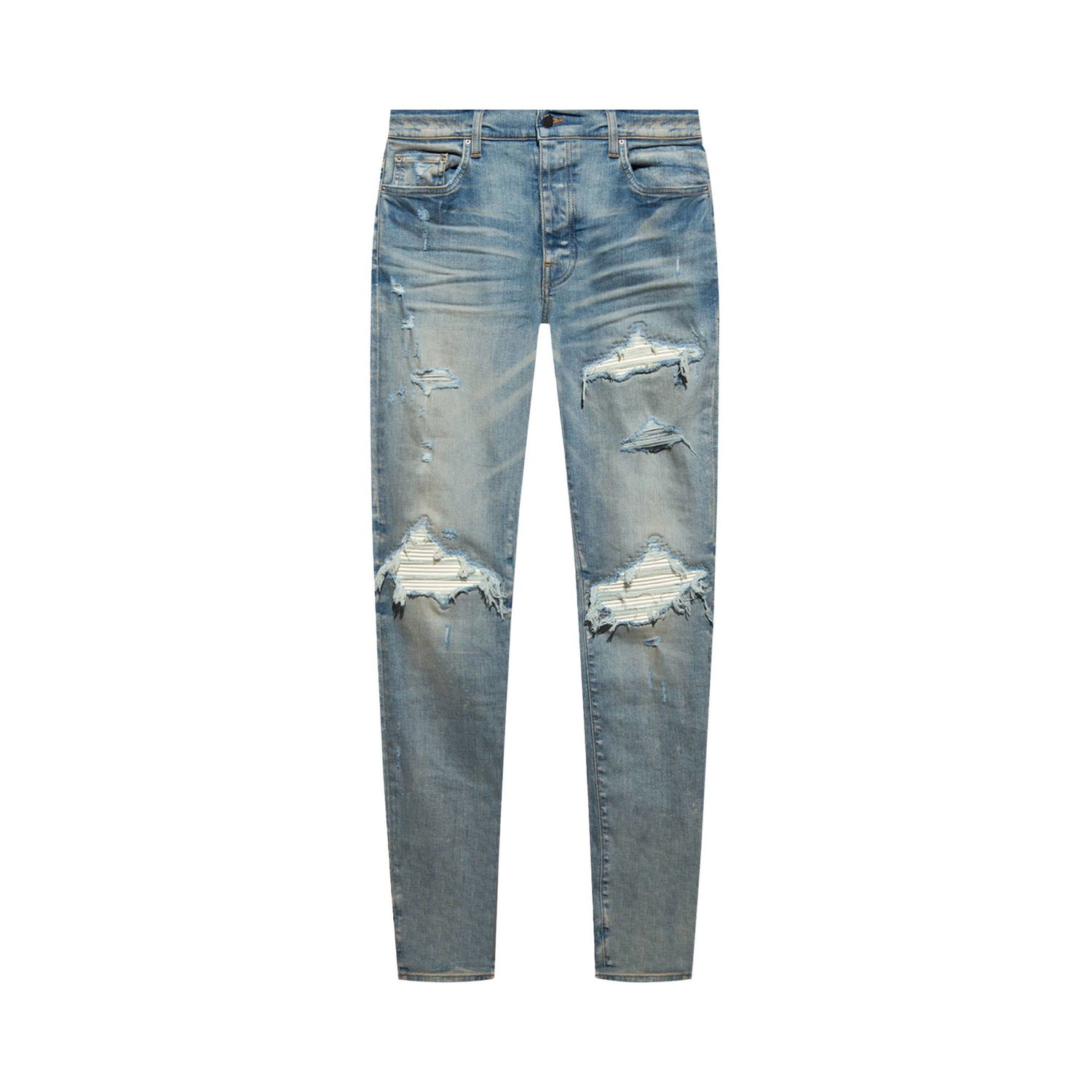 Jeans AMIRI MX1 Ultra Suede Jeans Turkis | PXMDS196 408 CLAY, 1