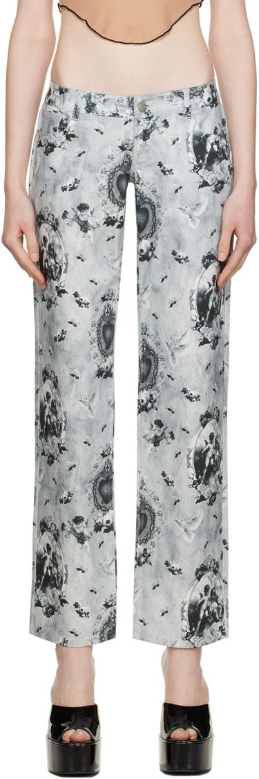 Jeans Miaou Miaou Atlas Print Jeans Grå | 1023SCPAR, 0