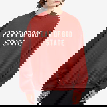 Sweatshirt Fear of God Heavy Fleece Crew Sweat by Fear of God ESSENTIALS Rød | 192BT246236F, 2