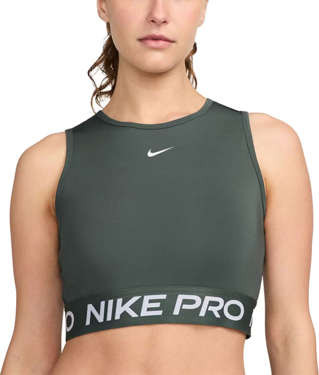 Tanktop Nike 365 Crop Tank Grøn | fz3615-338, 0