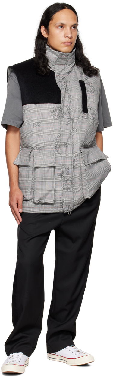 Vest Feng Chen Wang Feng Chen Wang Printed Down Vest Grå | FUF14VS02, 3