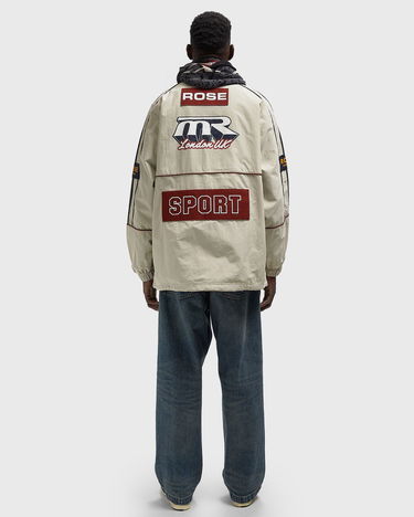 Vindjakke Martine Rose Martine Racing Stripe Checkerboard Half-Zip Pullover Flerfarvet | 121WP01052-WHT, 1