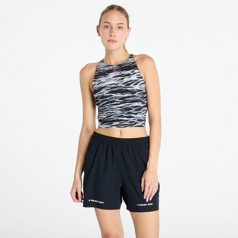 Tanktop Under Armour Project Rock Lets Go BTB Top Pt Black Sort | 1388090-001