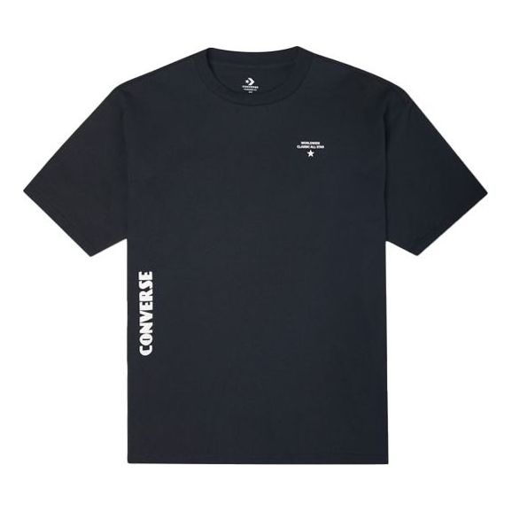 T-shirt Converse Worldwide Class Graphic Tee Mørkeblå | 10021508-A01
