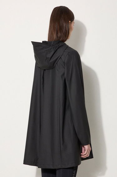 Jakke Rains A-Line Jacket Sort | 18050-01, 2