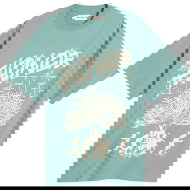 T-shirt Honor The Gift Family Tree Graphic Tee Turkis | HTG250244-GRN, 0