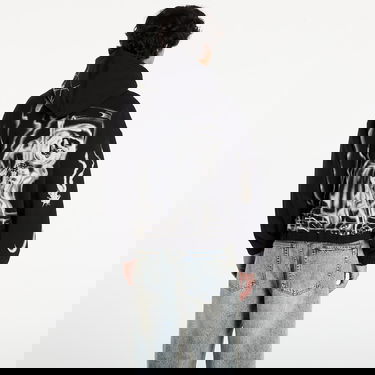 Sweatshirt Wasted Paris Wasted Paris Atm Boxy Zip Hoodie Sort | WP_000286, 3