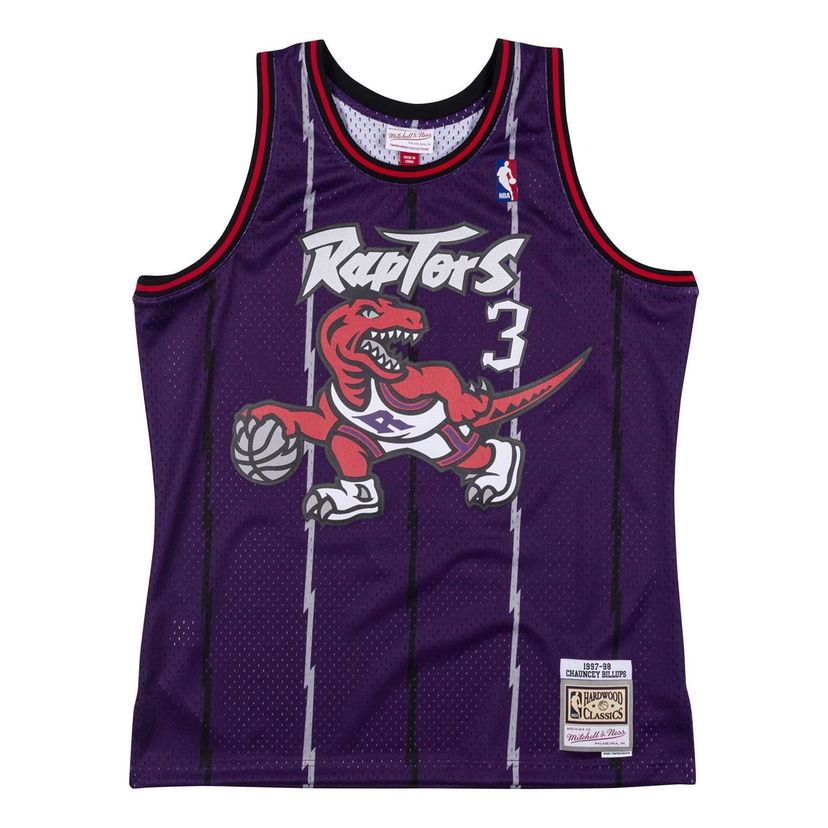 Jersey Mitchell & Ness NBA Toronto Raptors 1997-98 Swingman Jersey 'Chauncey Billups 3' Lilla | SMJYLG19077-TRAPURP97CBI