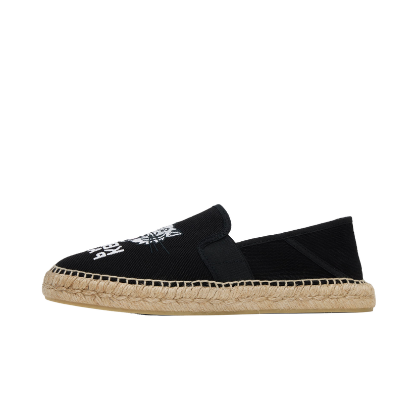 Sneakers og sko KENZO Paris Elastic Espadrilles Sort | FF55ES050F83