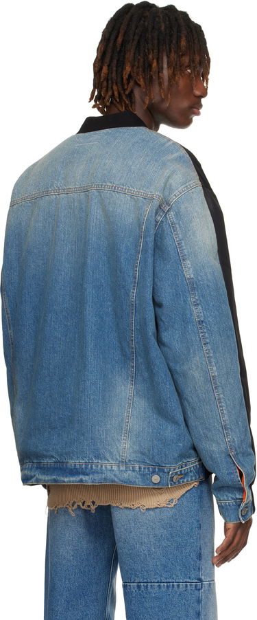 Bomberjakke Maison Margiela MM6 Maison Margiela Sports Denim Bomber Jacket Sort | SH0AM0044 MTN038, 2