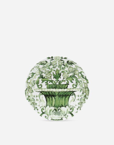Home decor Dolce & Gabbana Dolce & Gabbana Set of 2 Porcelain Soup Plates Grøn | TC0S05TCA88UV019, 2
