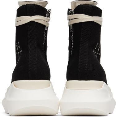 Sneakers og sko Rick Owens Rick Owens DRKSHDW Hollywood Abstract High-Tops Sort | DS01E3840 DOEM9, 1
