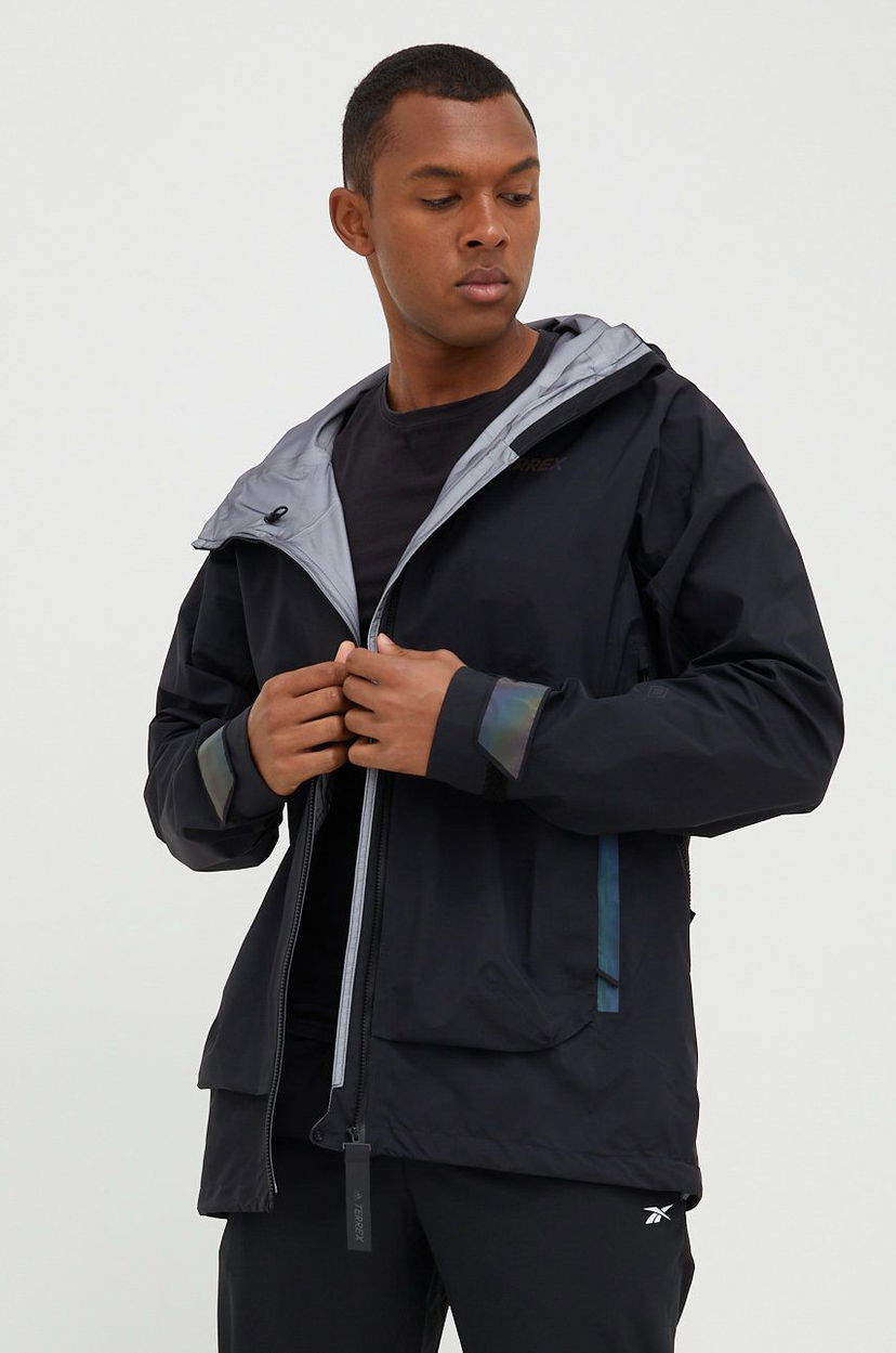 Vindjakke adidas Performance TERREX Transitional Jacket Sort | GM4817