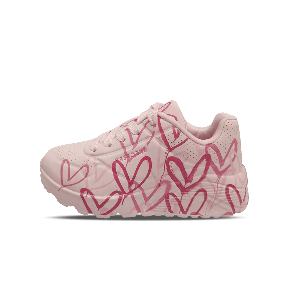 Sneakers og sko Skechers UNO LITE Heart Graphic Lyserød | 314065L-LPMT, 0