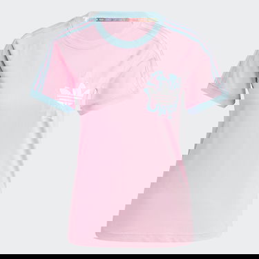 T-shirt adidas Originals PRIDE RM 3-Stripes Tee Lyserød | IU0052, 4