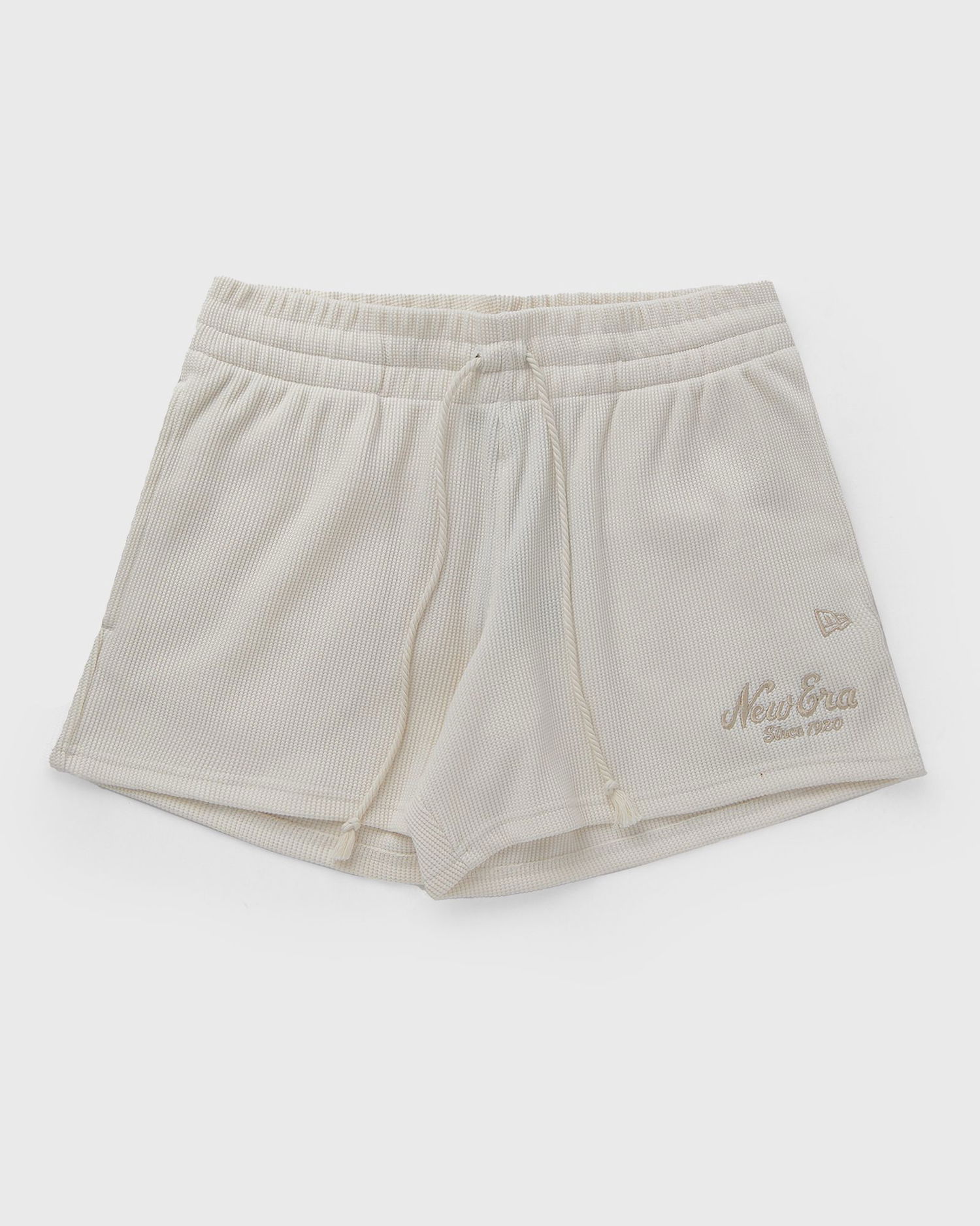 Shorts New Era New Era Waffle Shorts Beige | 60667771, 1